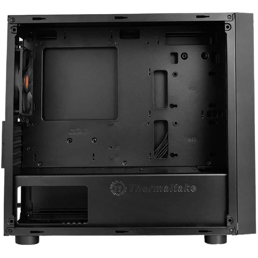 Gabinete Thermaltake Versa H18 Tg Negro Atx Micro Tower